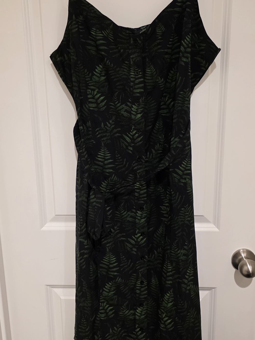 Killstar Cottage Chorus Maxi Dress Black And Green - Picture 3 of 3